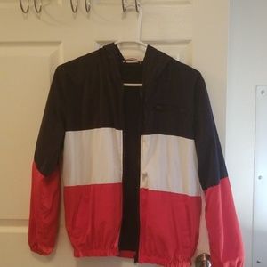 Brandy Melville Color Blocked Windbreaker